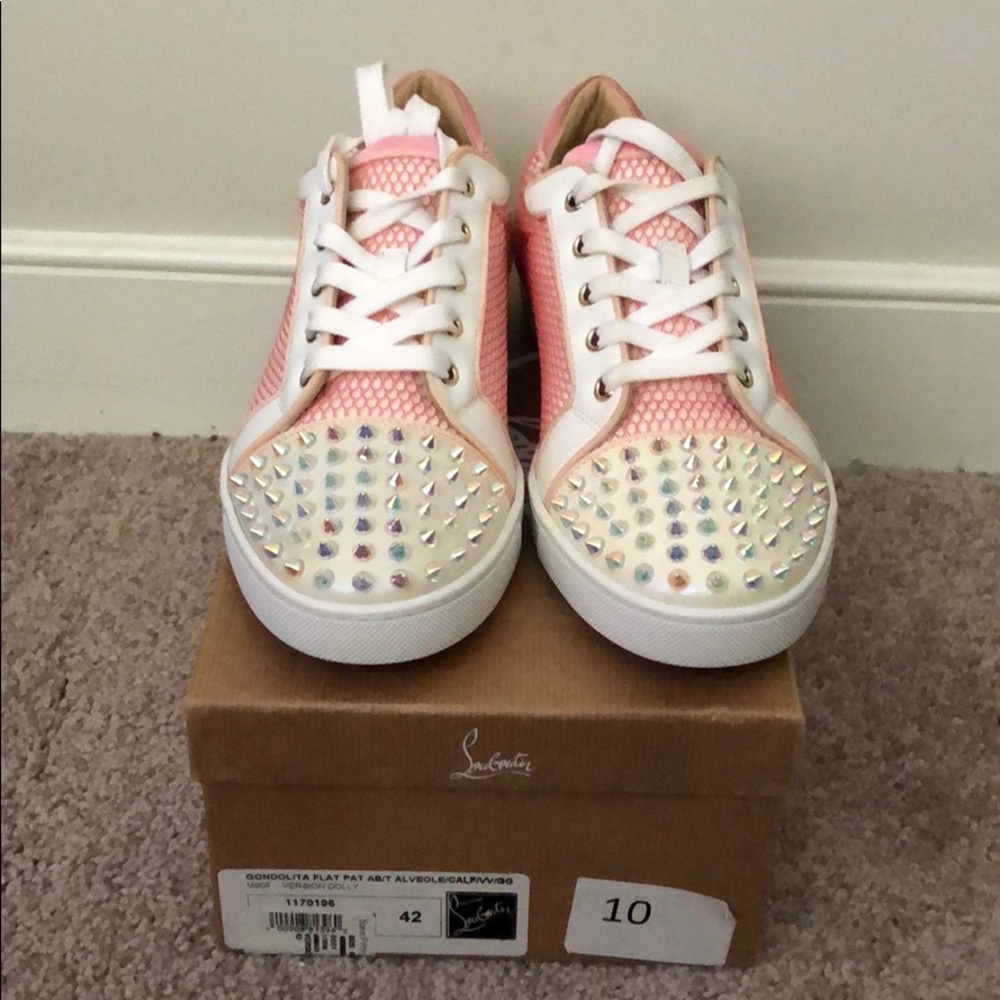 Christian Louboutin Gondolita Flat Spike  Sneakers